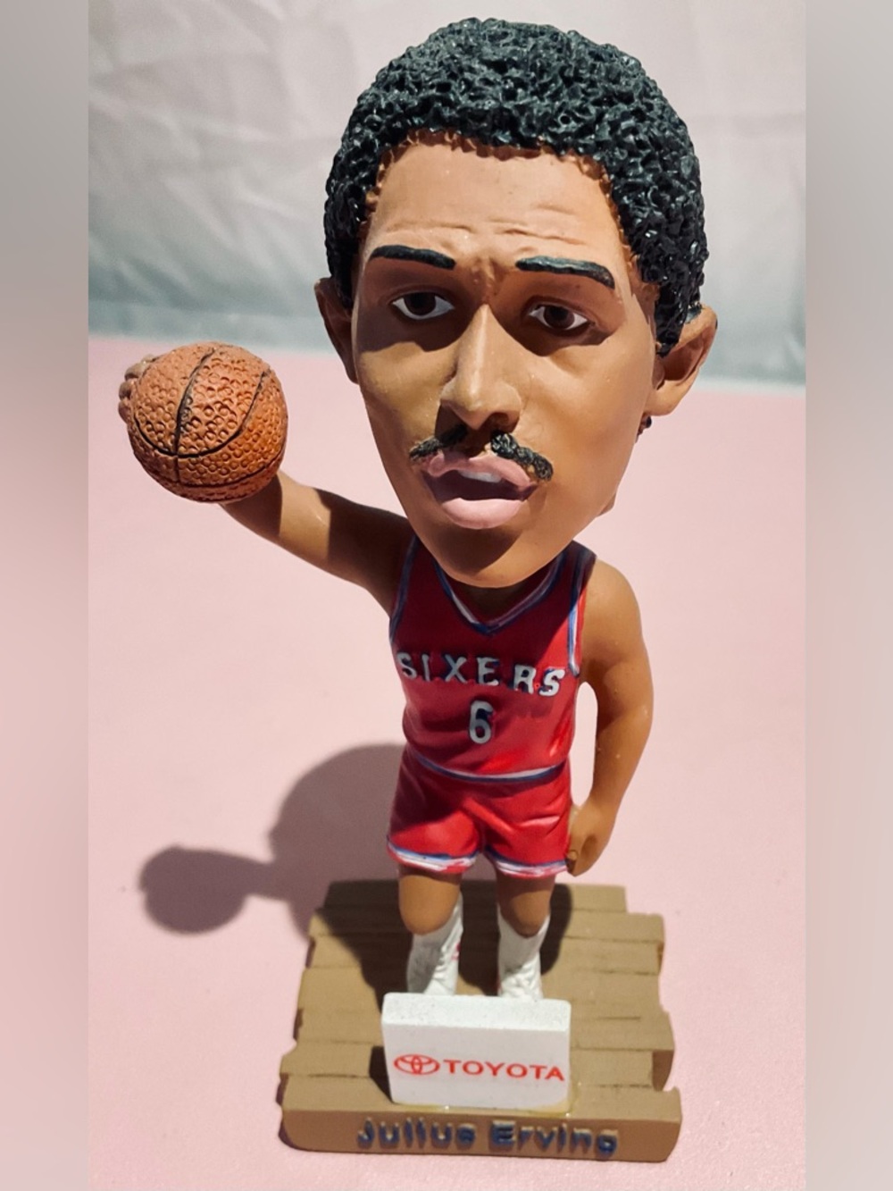 Julius Erving Bobblehead Philadelphia 76ers Toyota Mini Series SGA Giveaway